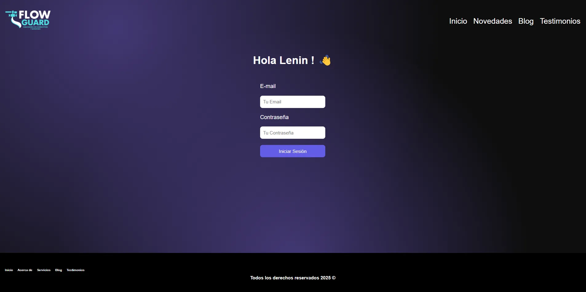 Sistema de Contacto